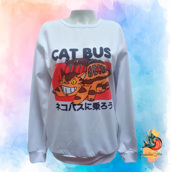 Hoodie Cat Bus
