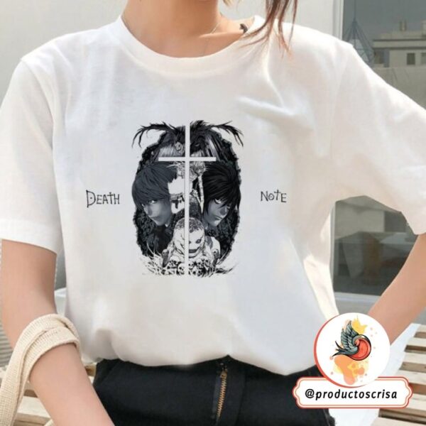 Camiseta Death Note Blanca