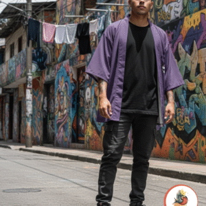 Kimono Kuromi Morado - Productos Crisa