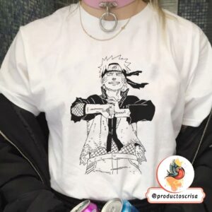 Camiseta Naruto Pelea