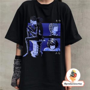 Camiseta Death Note Azul
