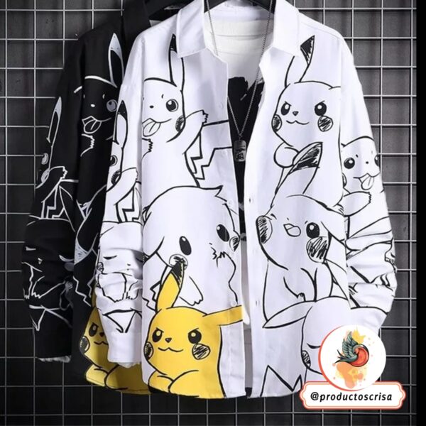 Camiseta Pikachu Manga