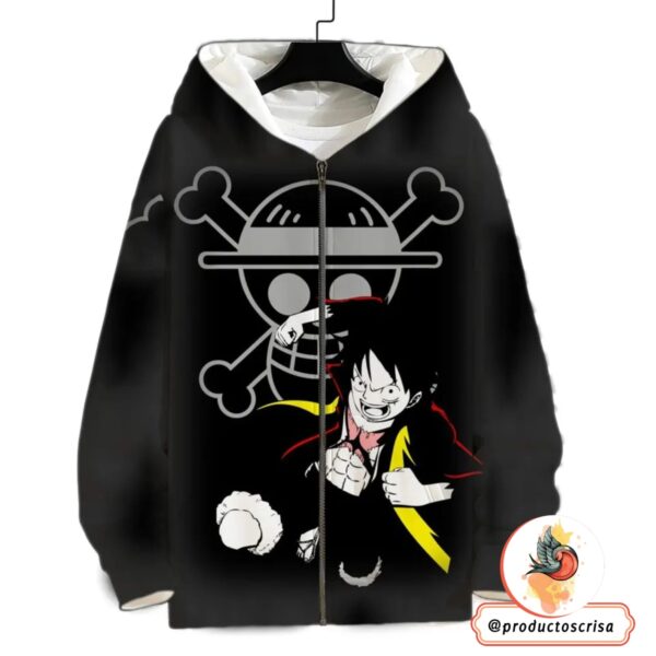 hoodie one piece luffy