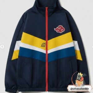 Chaqueta Naruto Rompevientos para Hombre - Productos Crisa