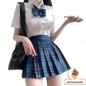 Outfit Colegial Aesthetic Colombia