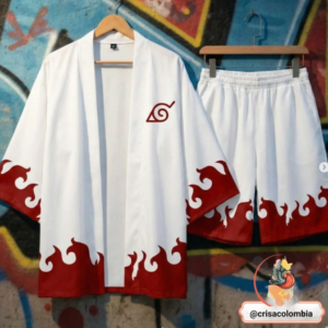 Kimono Naruto Llamas Rojas Colombia